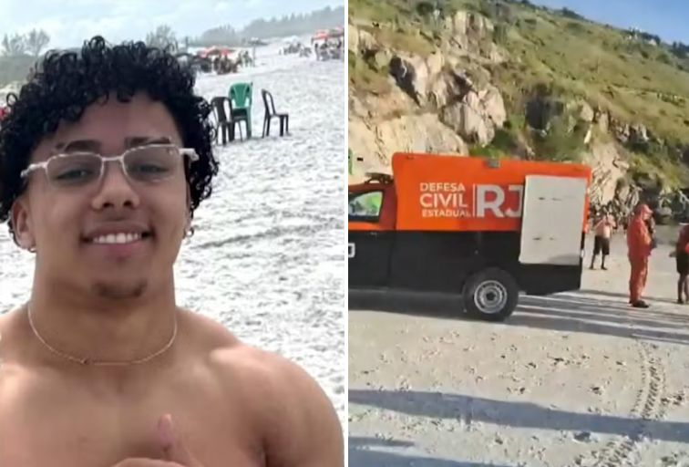 Jovem mineiro desaparecido no mar no dia do aniversário é encontrado morto em Arraial do Cabo