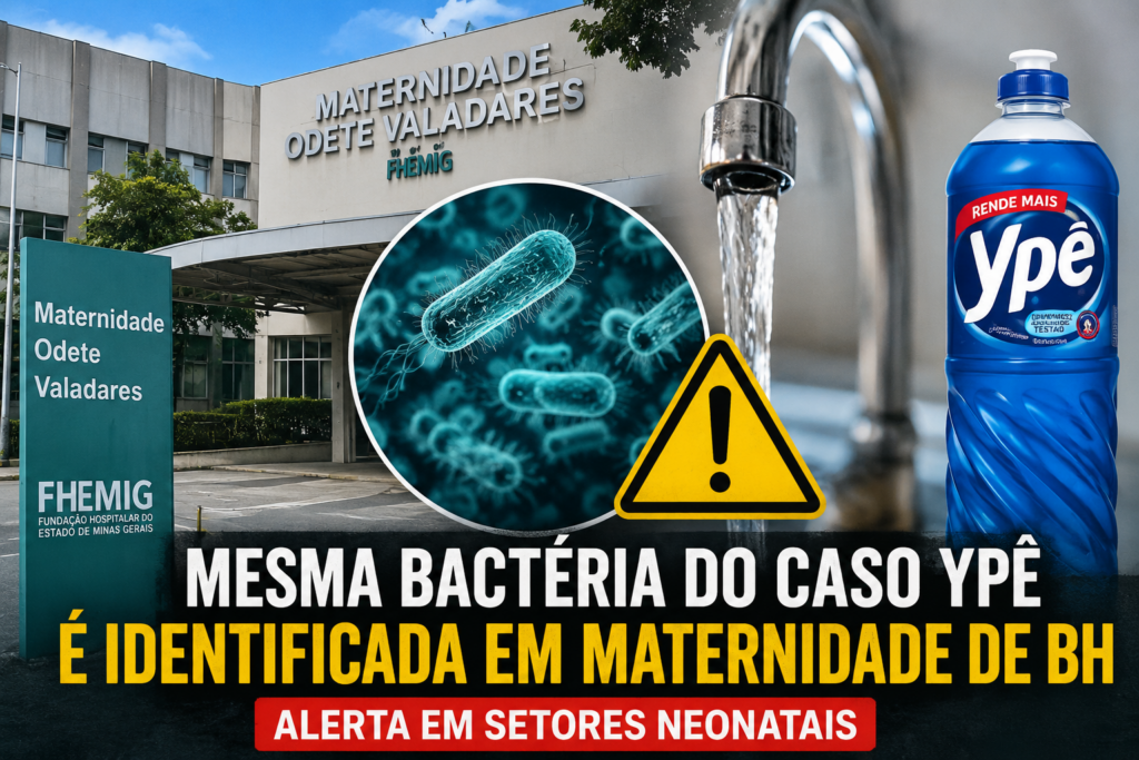 Mesma bactéria encontrada em produtos Ypê é identificada em maternidade de BH e acende alerta em UTIs neonatais ChatGPT Image 20 de mai. de 2026, 11_26_04