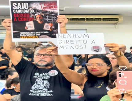 Divinópolis: Audiência do Diviprev termina em gritos contra prefeita Janete e servidores mantêm greve para sexta-feira