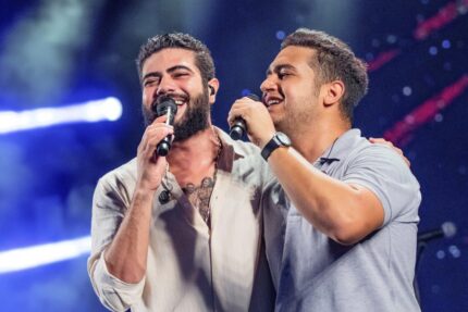 Susto no mundo sertanejo : helicóptero de Henrique e Juliano faz pouso forçado