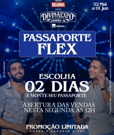 Divinaexpo lança Passaporte Flex 2026 com escolha de dias e valor reduzido