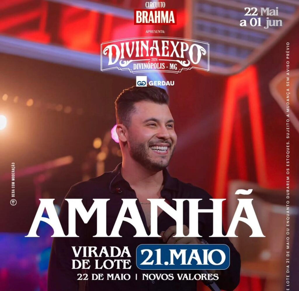 Últimas horas: Divinaexpo 2026 anuncia virada de lote e ingressos terão aumento nesta quinta-feira (21) WhatsApp Image 2026-05-20 at 13.22.37