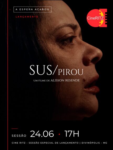 Cineasta de Divinópolis lança suspense psicológico “SUS/pirou” com sessão gratuita e exibição única no Cine Ritz