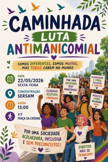 Divinópolis promove caminhada antimanicomial e reforça luta por saúde mental humanizada caminhada prefeitura 417 (1)