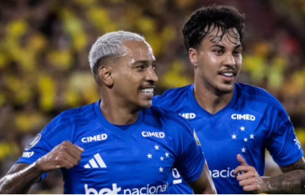 Cruzeiro atropela o Barcelona-EQU, vence por 4 a 0 e garante classificação na Libertadores