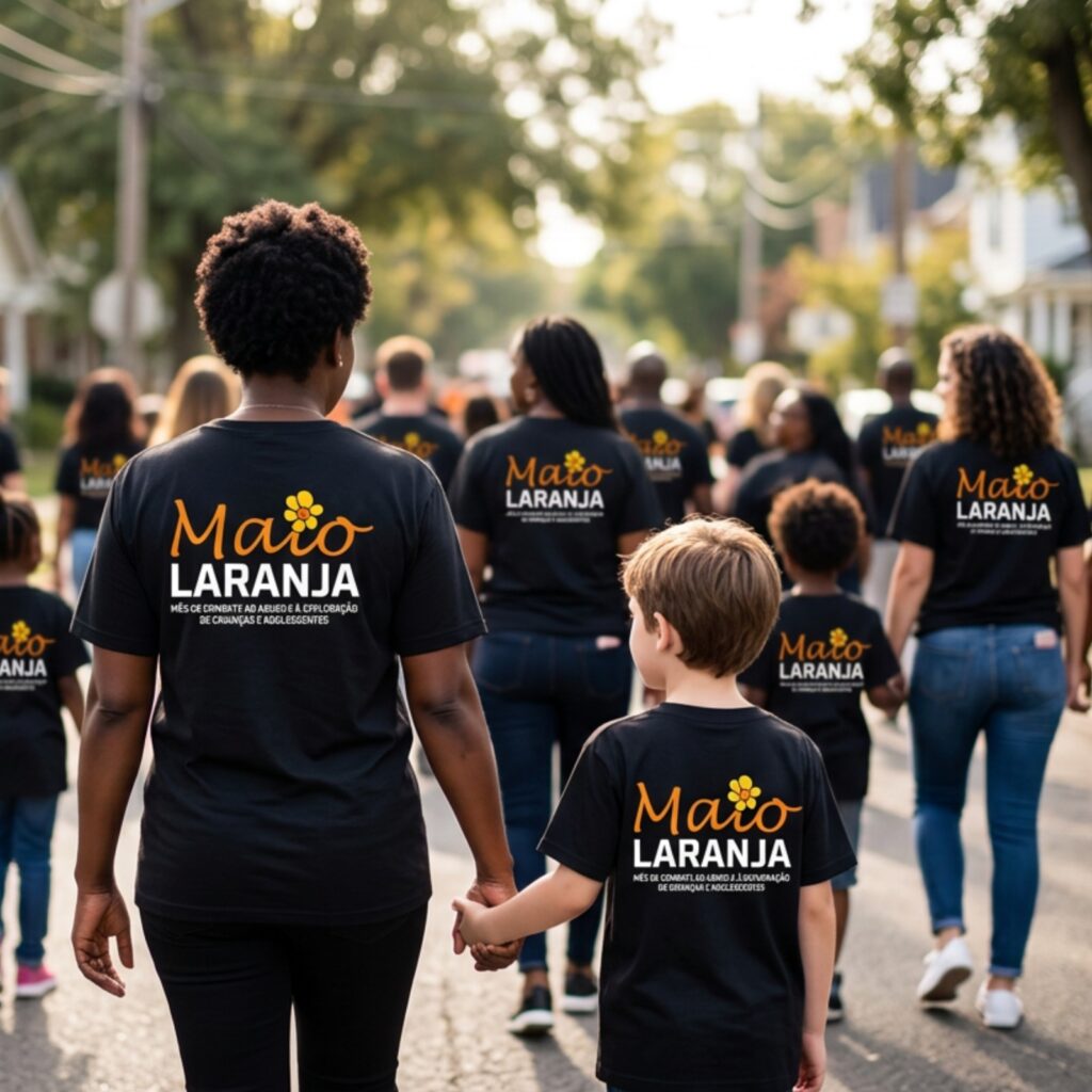 Maio Laranja: Carmo do Cajuru promove caminhada de conscientização contra violência infantil maio laranja caujuru 67
