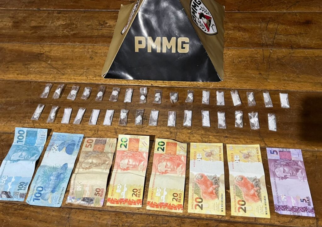 Polícia Militar prende autor por tráfico ilícito de drogas em Martinho Campos martinho campos
