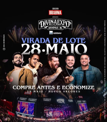 Virada de lote: corram; últimos dias para garantir passaporte da Divinaexpo com preço promocional novo valor