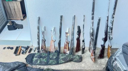 Operação Vulcano mira esquema ilegal de armas e munições em Minas Gerais