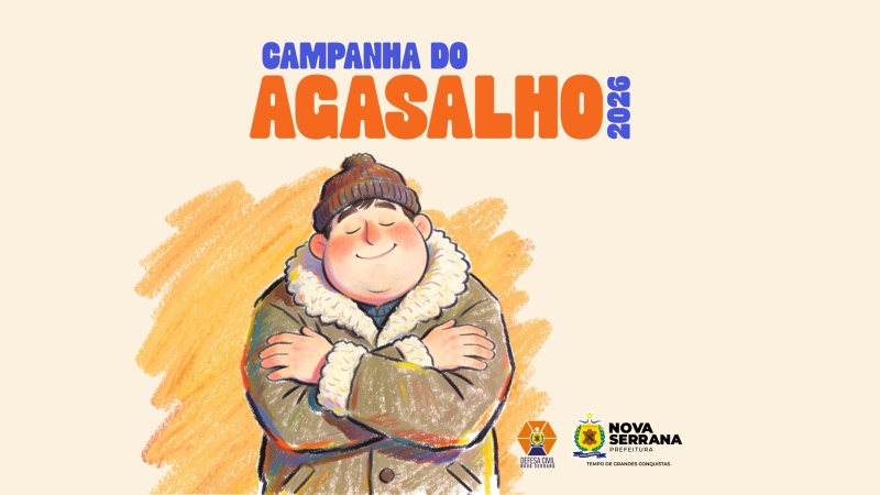 Campanha do Agasalho 2026 arrecada doações para vulneráveis em Nova Serrana