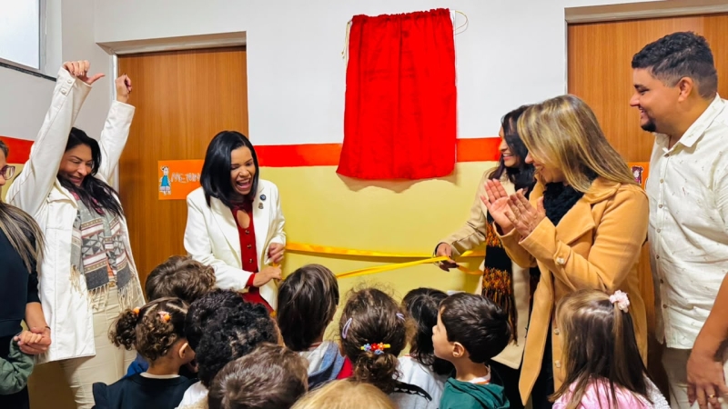 CMEI Santa Luzia inaugura novos espaços e transforma atendimento infantil DIVINOPOLIS CMEI JANETE