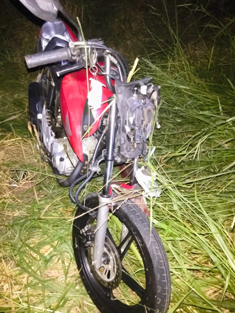 Acidente entre carro e moto deixa motociclista ferido em São Gonçalo do Pará IMG-20260607-WA0013
