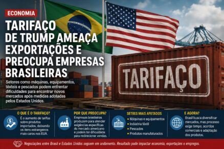 Entenda por que o tarifaço de Trump preocupa empresários no Brasil
