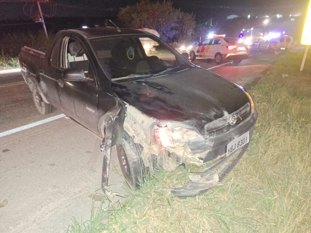 Motociclista sem CNH fica ferido em acidente na MG-050 em Formiga acidente 1203