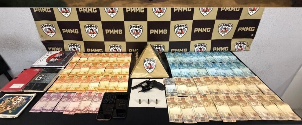 Golpe no crime organizado: PM prende dois homens e recupera arma furtada em Divinópolis drogas pm hm novo hj