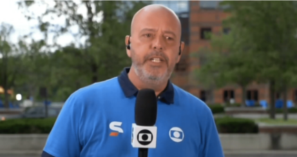 Susto ao vivo: Alex Escobar passa mal durante programa da Globo e é substituído no Globo Esporte