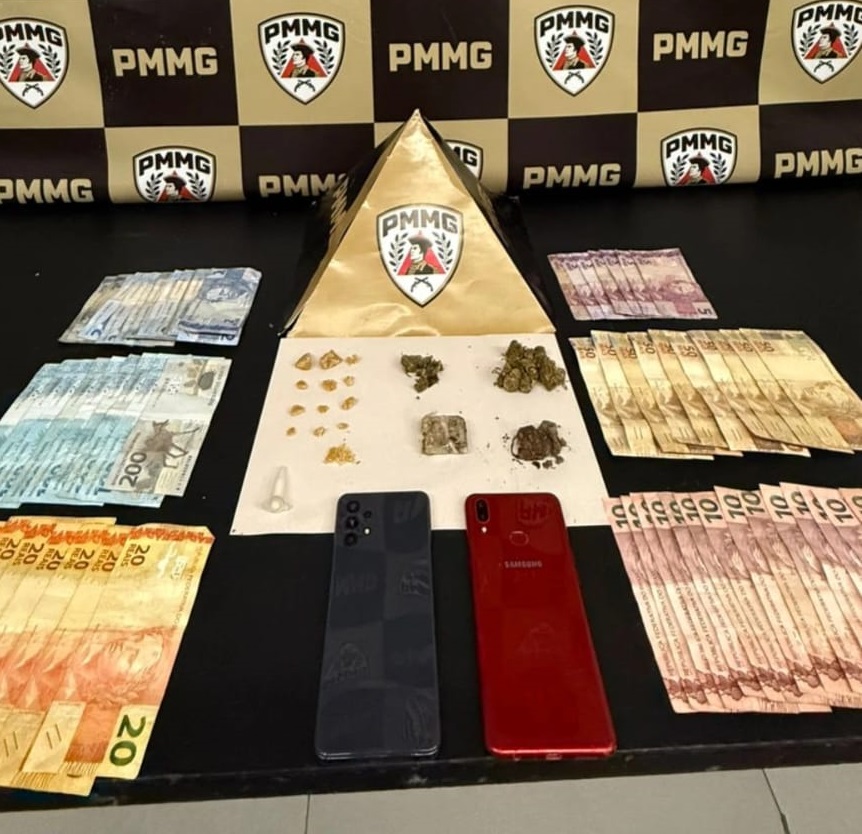 Polícia Militar prende suspeito por tráfico no Morada Nova em Divinópolis trafico de drogas PM NOVO