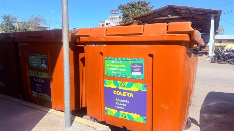 Divinópolis amplia limpeza urbana com 25 novos containers públicos