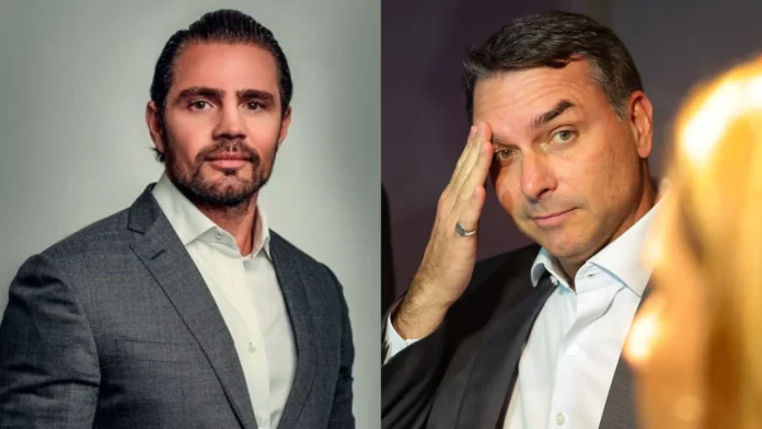Escritório de Flávio Bolsonaro emitiu notas fiscais de R$ 1,5 milhão para empresas ligadas a Vorcaro, diz site
