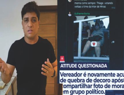 Justiça coloca Gui Rocha (Novo) no banco dos réus: denúncia do MP diz que vereador teria usado o cargo para dar aparência oficial a documento falso