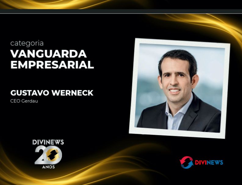 De uma gigante do aço no mundo ao reconhecimento local: CEO da Gerdau recebe homenagem do Divinews em Divinópolis Gustavo Werneck