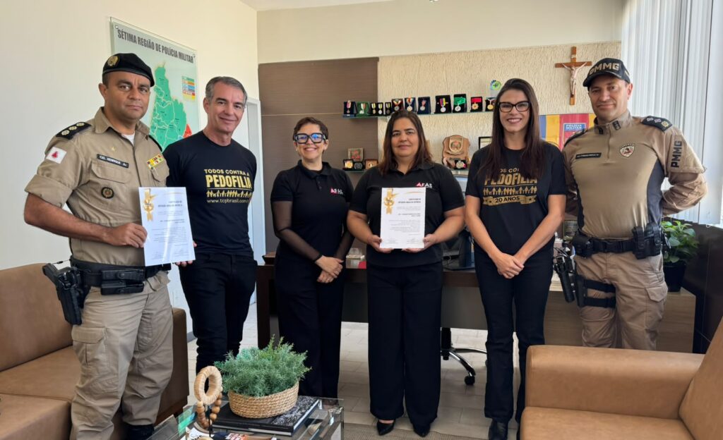 AFAS recebe homenagem como Entidade Amiga da Associação Todos Contra Pedofilia PEDOFILIA