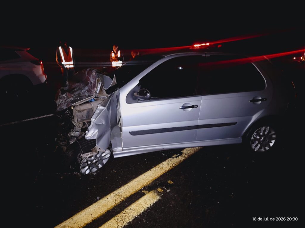 Acidente na BR-494, em Marilândia, envolveu 4 veículos foi causado por pálio que invadiu a contramão WhatsApp Image 2026-07-17 at 08.11.06