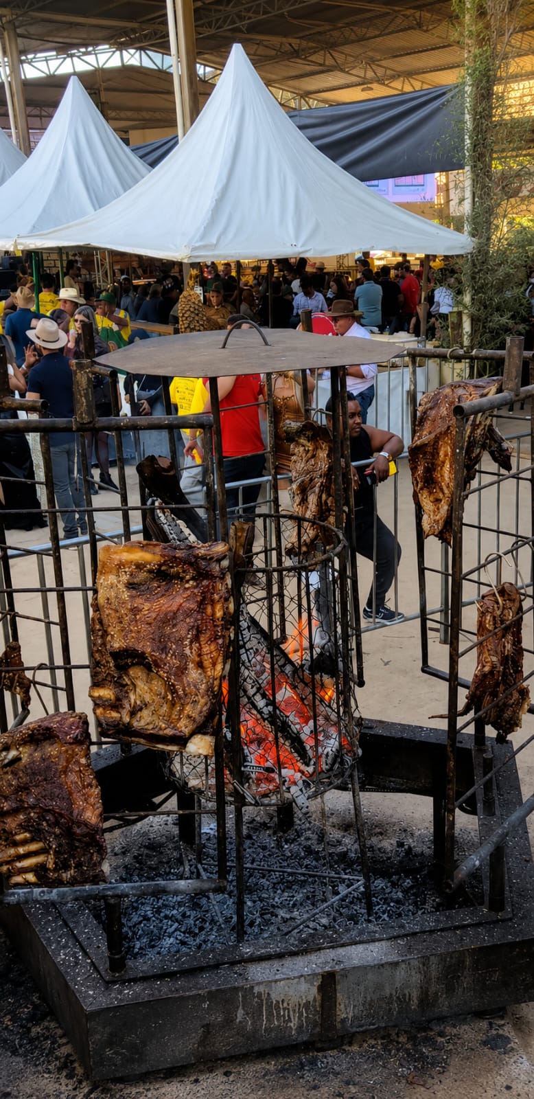 Queima do Alho reúne tradição, gastronomia e solidariedade em grande festa em Cláudio