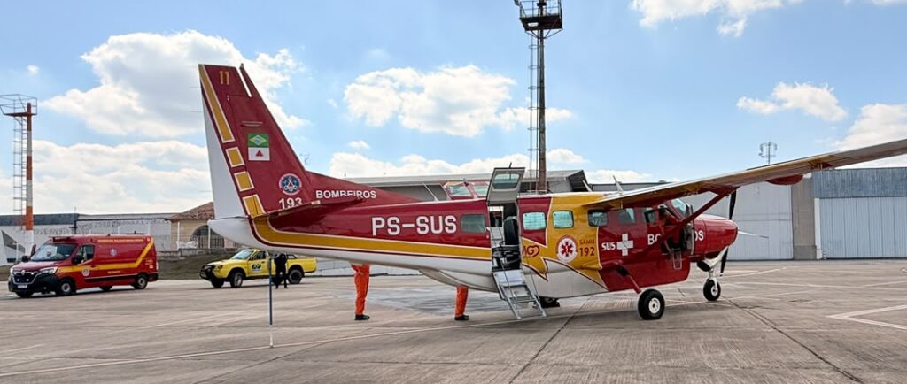 Bebê com cardiopatia é transferido de Divinópolis para Uberlândia em operação aérea WhatsApp Image 2026-07-31 at 11.49.24