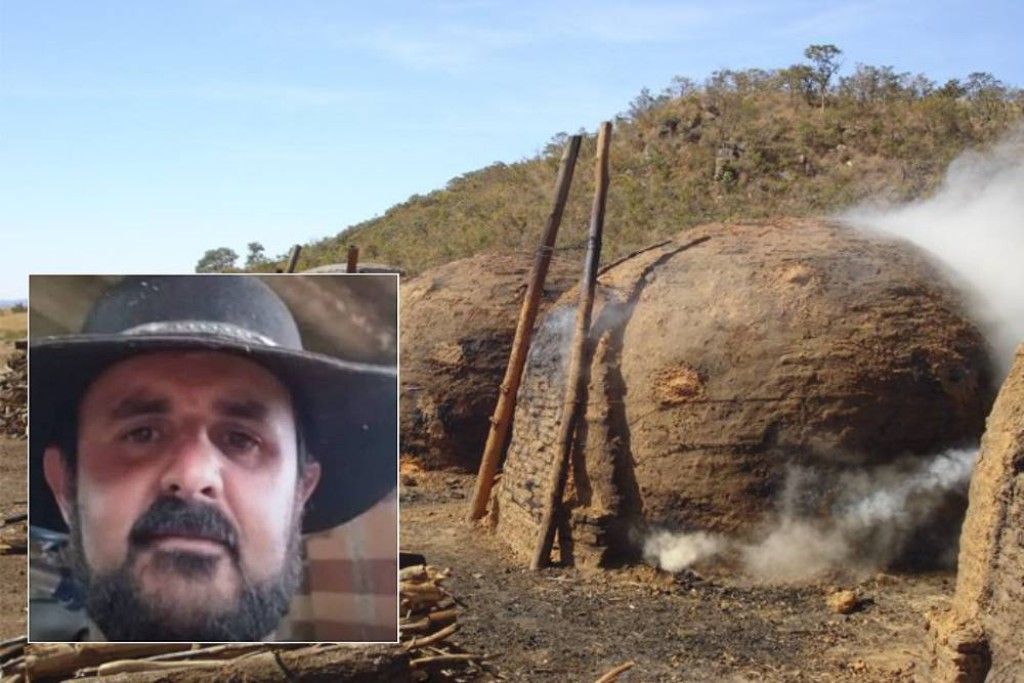 Corpo é encontrado em forno de carvoaria em Oliveira e polícia investiga