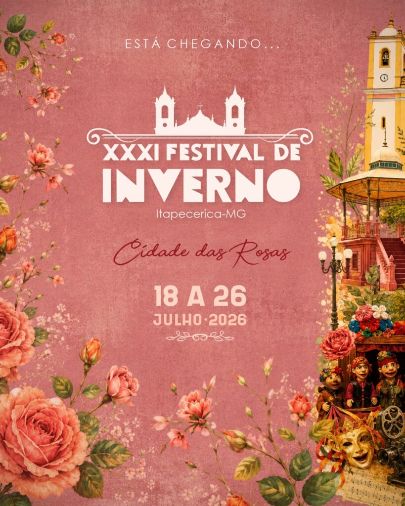 Em Itapecerica, ‘Cidade das Rosas’ dá tema ao Festival de Inverno 2026 com cultura e atrações nacionais imagens_1720261524590