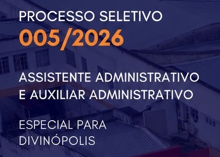 CIS-URG Oeste abre seleção com vagas administrativas em Divinópolis