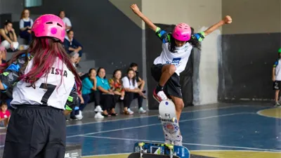 Skate ganha espaço nas escolas e revela novos talentos em Divinópolis