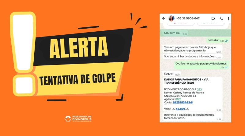 Prefeitura alerta sobre tentativa de golpe virtual usando foto da prefeita Janete Aparecida