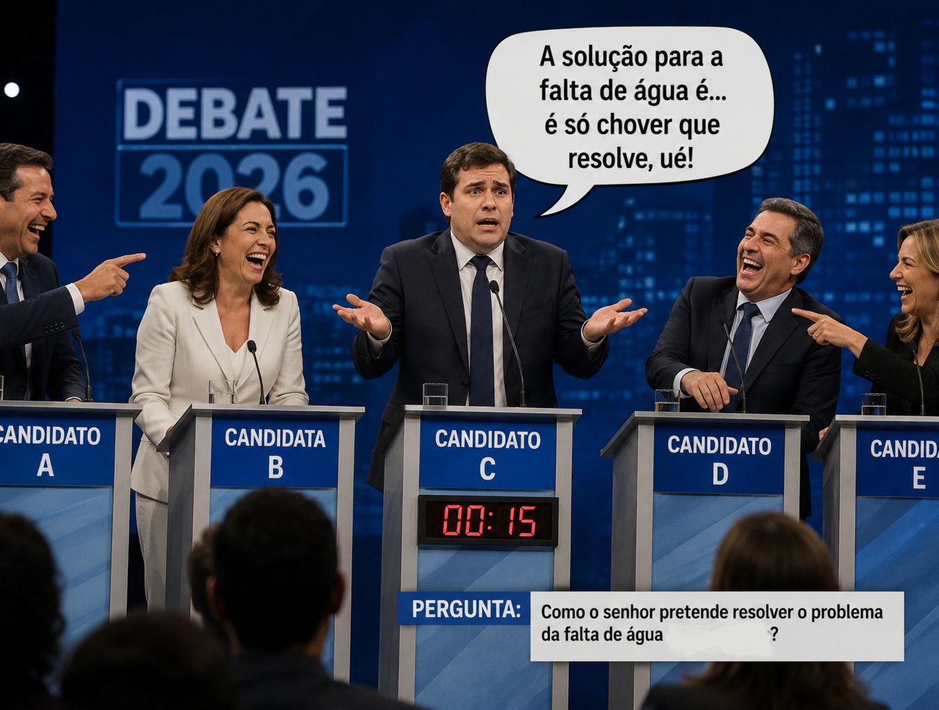 Debate não é detalhe de campanha: em tempos de cortes virais, poucos segundos podem mudar o rumo de uma eleição; derrota o favorito e enaltece o azarão