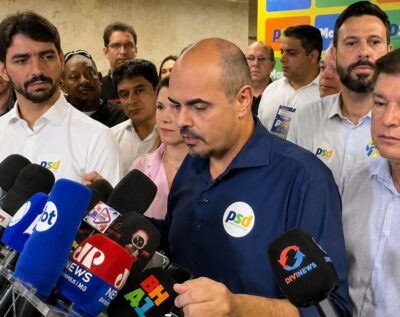 Em convenção que oficializou sua candidatura, Mateus Simões diz que Cleitinho foi “traído” pelo Republicanos