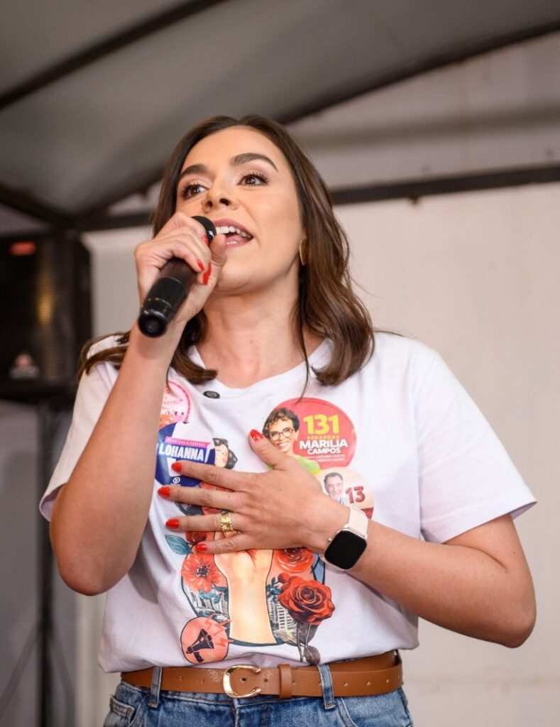 Lohanna lança candidatura a deputada federal em BH e aposta em mobilização para chegar aos 853 municípios de Minas IMG-20260820-WA0023