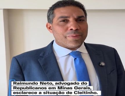 Advogado vê respaldo jurídico para eventual candidatura de Cleitinho e aponta soberania da ata da convenção estadual