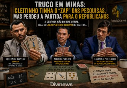 Truco em Minas: Cleitinho tinha o “zap” das pesquisas nas mãos, mas perdeu a partida para o Republicanos