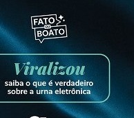 Viralizou: é falso que urna exibe mensagem “Confirma o seu voto”