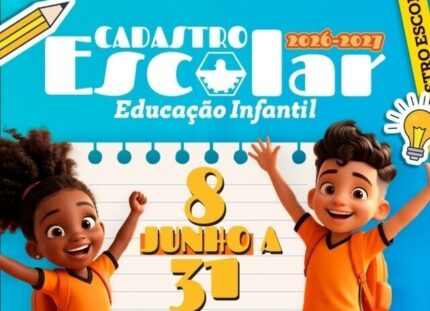 Educação Infantil 2027: cadastro em Divinópolis termina nesta segunda-feira (31) ca72eb475b6b13b64d493ccf3d91d09e