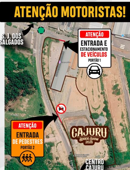 Cajuru Rodeio Show terá mudanças no acesso ao Parque de Exposições para melhorar o trânsito