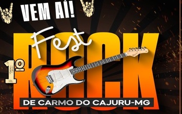 Destino do Rock : Encontro de motociclistas e grandes shows invadem Carmo do Cajuru no 1º Fest Rock