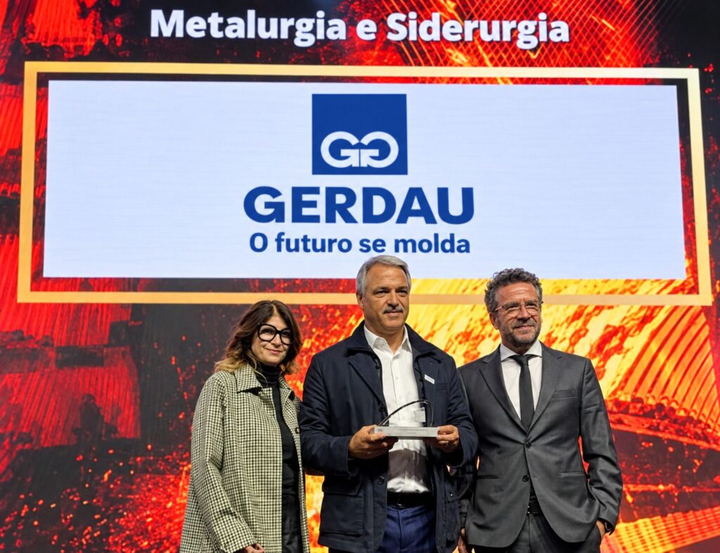 Gerdau é campeã do "Prêmio Valor 1000" pelo 5º ano seguido e reforça peso da metalurgia e siderurgia brasileira Gerdau-nova 2