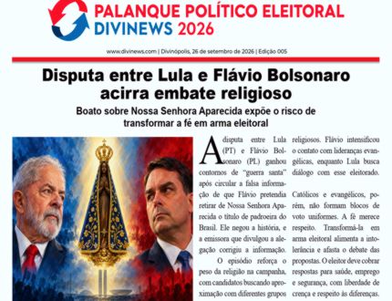 Jornal “Palanque Político Eleitoral Divinews” terá sua última edição publicado na quarta-feira (30)