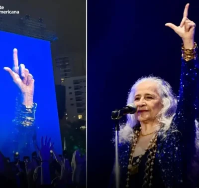 “Eu voto Lula presidente”: Maria Bethânia declara apoio ao petista durante show em São Paulo