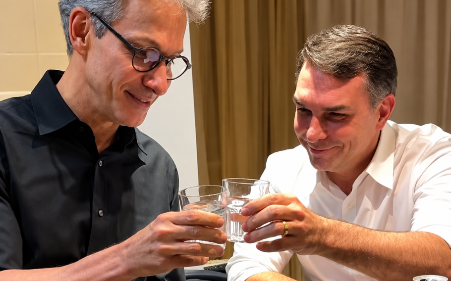 Surreal: Zema (Novo) mantém candidatura, mas libera aliados para apoiar Flávio Bolsonaro (PL) ainda no primeiro turno