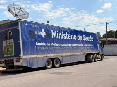 Carreta da Saúde da Mulher chega a Divinópolis e ficará 30 dias na cidade