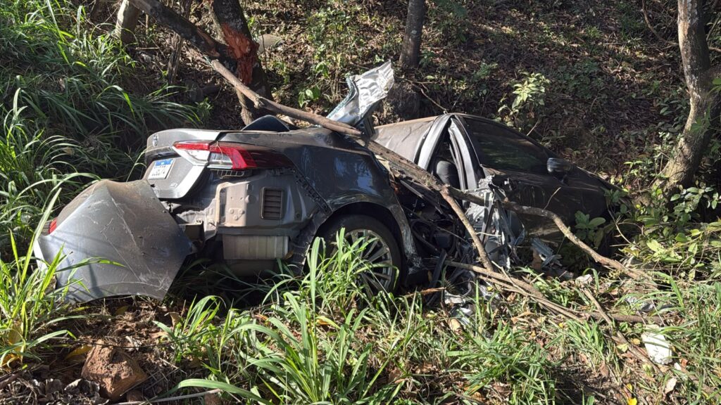 Motorista perde o controle após se assustar com caminhão e cai em ribanceira na MG-050 em Carmo do Cajuru WhatsApp Image 2026-09-29 at 17.41.15