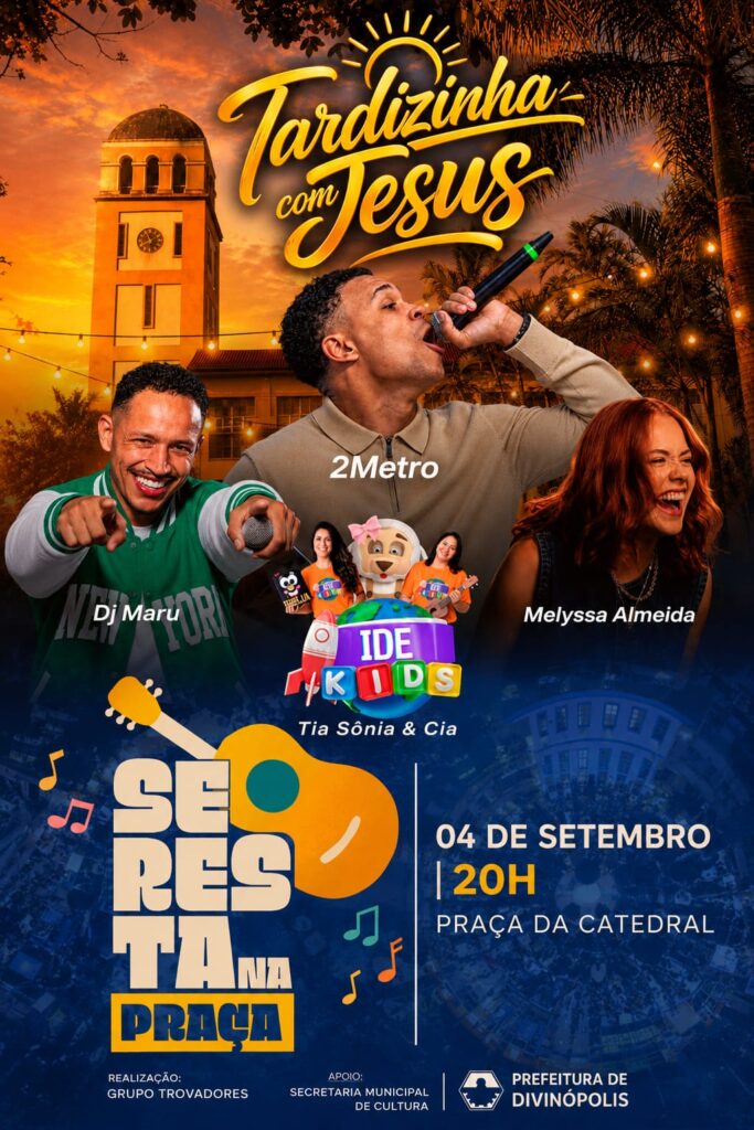 Divinópolis se prepara para um fim de semana de seresta, música e fé festa